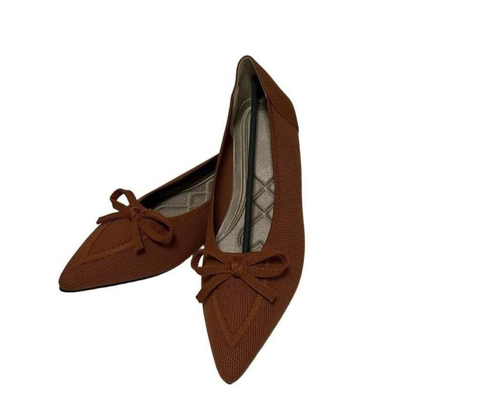 Frank Mully Women's Flat Shoes, Classic Pointed Toe Flat Shoes, with Bowknot